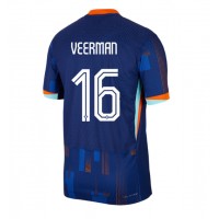 Netherlands Joey Veerman #16 Replica Away Shirt Euro 2024 Short Sleeve